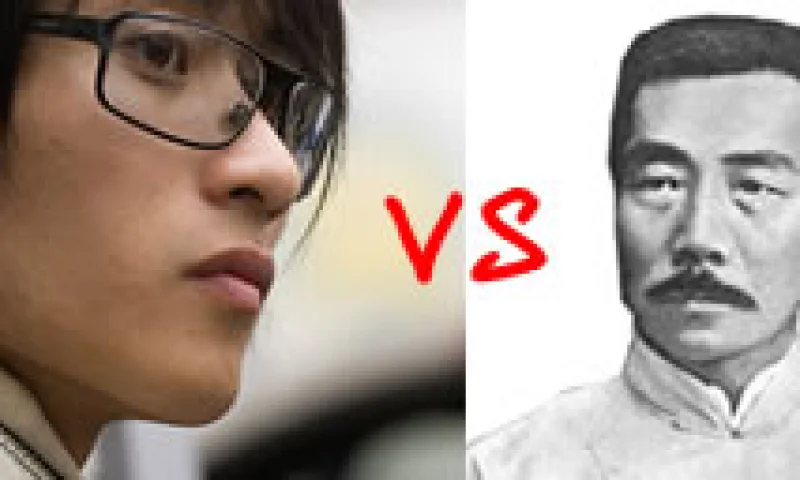 铁证：韩寒就是当代的鲁迅！  