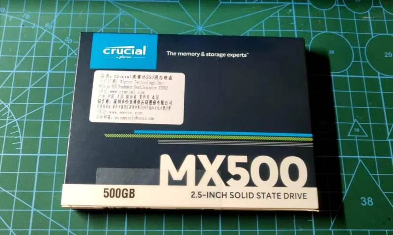 入手镁光MX500  
