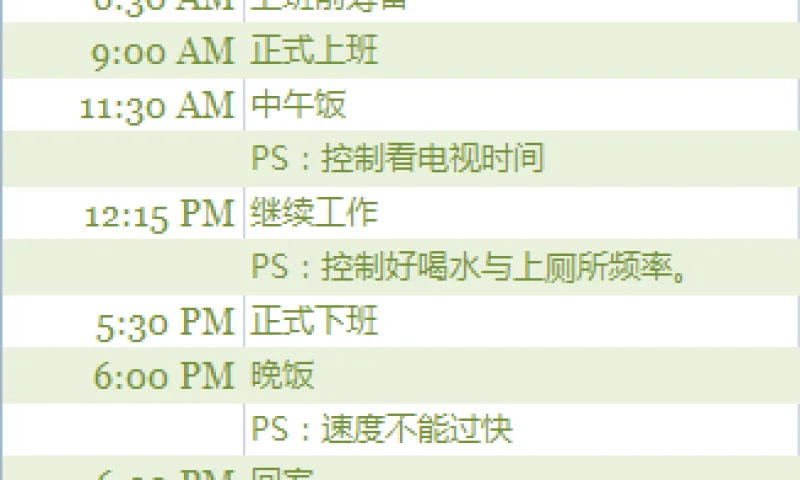 新计划表，希望能好好把握08到了  