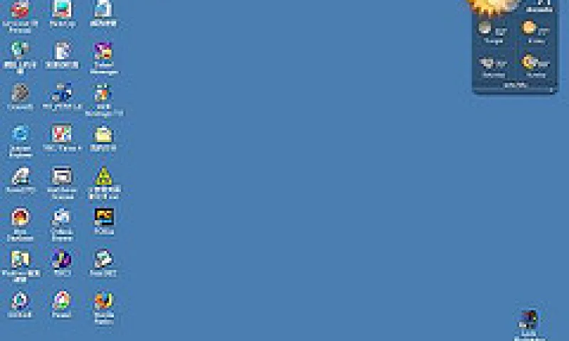 桌面上的小玩意-Konfabulator