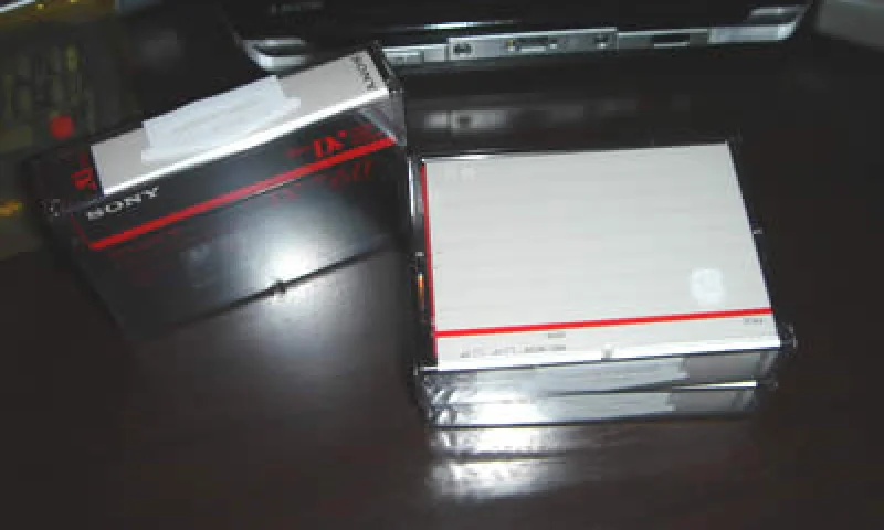 sonyStyle上败来的磁带到货