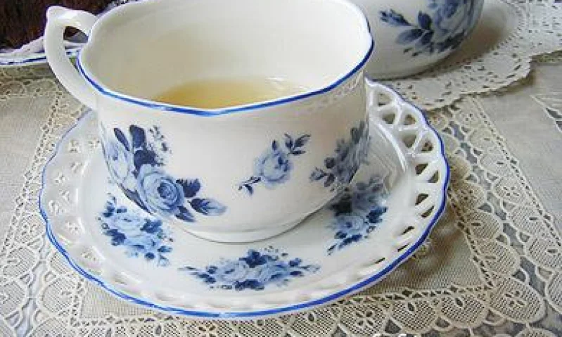 丹麦回来的杯子 盘缘的作法有些费工