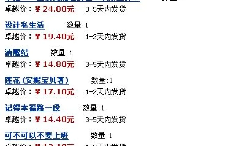 疯狂购书又一天